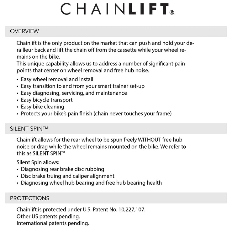CHAINLIFT V2 - Fits ALL except Campagnolo – chainlift-europe